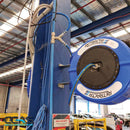 Retractable Hose Reel for Air or Water with 3/8” x 65 ft Hose - Macnaught 