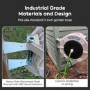 Retractable Garden Hose Reel - 60 Ft - Beige Case - PN