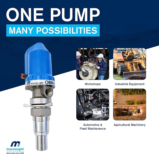  Air Operated Oil Pump - Macnaught USA
