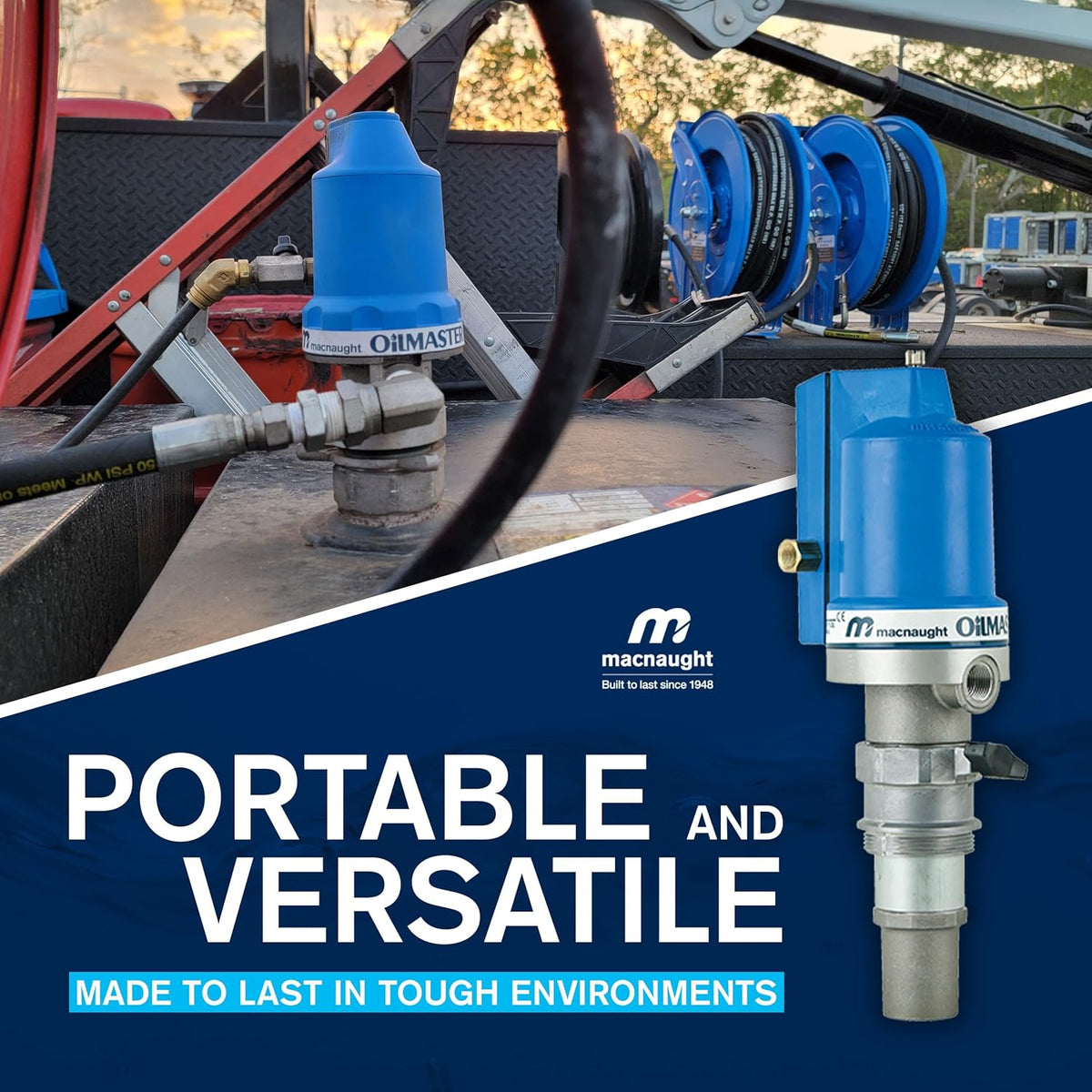 5:1 Air Operated Oil Stub Pump | Macnaught USA