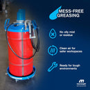 Macnaught Air Operated Grease Pump for 120lb./16 Gal. Containers - PN
