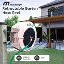 Retractable Garden Hose Reel - 60 Ft - Beige Case - PN