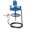 Macnaught’s 50:1 P3-01C air-operated grease pump system is engineered for 33 lb – 44 lb containers. It has the adjustable Collar meaning it fits 5 gallon as well as differing size pails 33lb to 44 lb.  Our Pneumatic Grease pumps have low air consumption motor & don’t need to be lubricated due to the use of modern polymer materials.