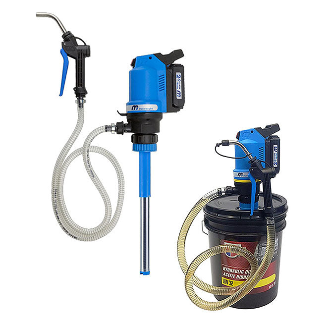 BOP20HV 5 Gallon Battery Powered Oil Pump Kit - Macnaught