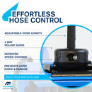 Macnaught M3 Slow Retraction Grease Safety Hose Reel 1/4” x 50 ft – PN