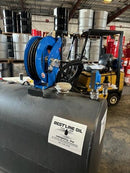 Industrial oil Hose Reel with 1/2in. x 50ft hose, 2320 PSI Shop and Truck Mount Duty  PN