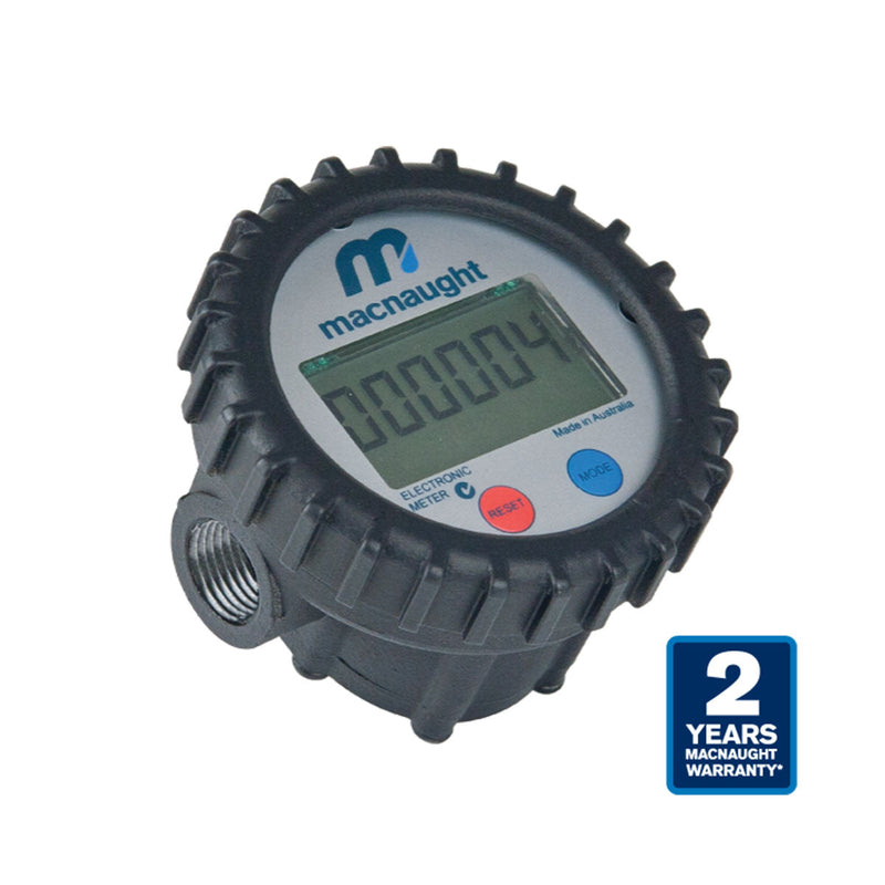 Macnaught In-line Oil Flow Meter PN#IM012E-02
