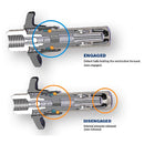 Safety Locking Grease Coupler - Macnaught USA