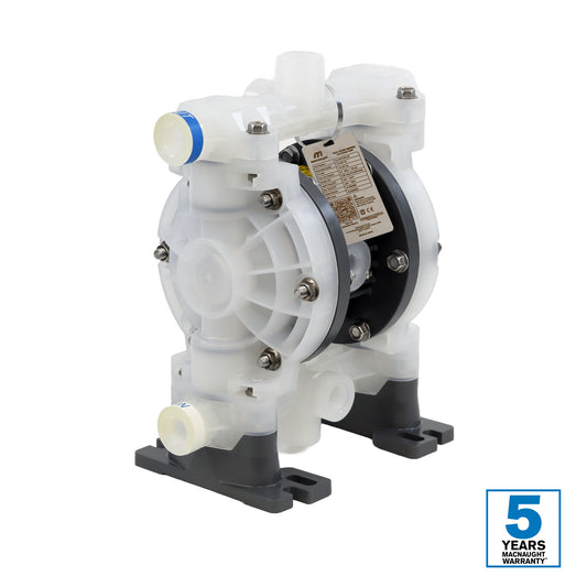 Max Flow Air Operated Double Diaphragm Pump 1/2" NPT - 16.4 GPM - PN# M-DDP13PN-02