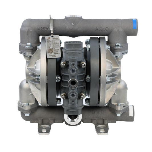 Max Flow Air Operated Double Diaphragm Pump 1" NPT - 58 GPM - PN# M-DDP25AN-02