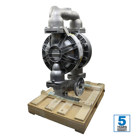 Max Flow Air Operated Double Diaphragm Pump 2" NPT/FLG - 211 GPM - PN# M-DDP50AN-02
