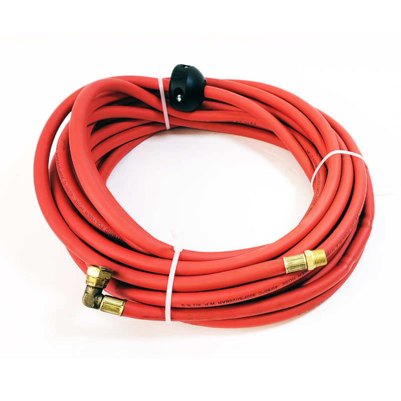 Macnaught 3/8” x 50FT Red Hybrid Polymer Air / Water Hose