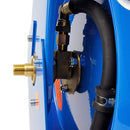 Retractable M3 Industrial Grade Air Water Hose Reel, Standard Retraction 3/8” x 50 ft zoomed real image