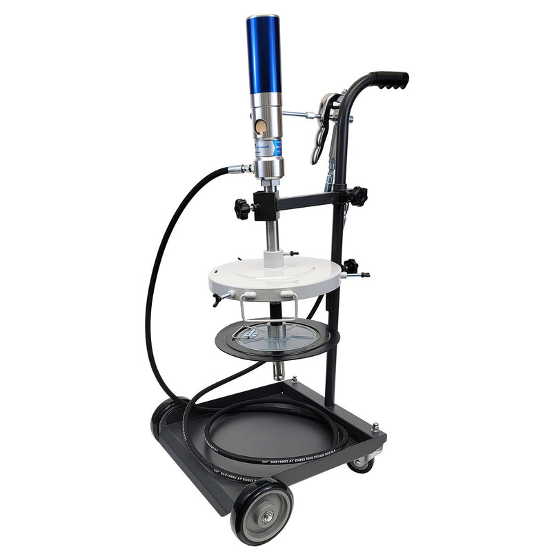 Macnaught M3 Portable 50:1 Grease Dispensing Kit for 5 Gallon Pails - 1.76 PPM Grease Delivery - PN
