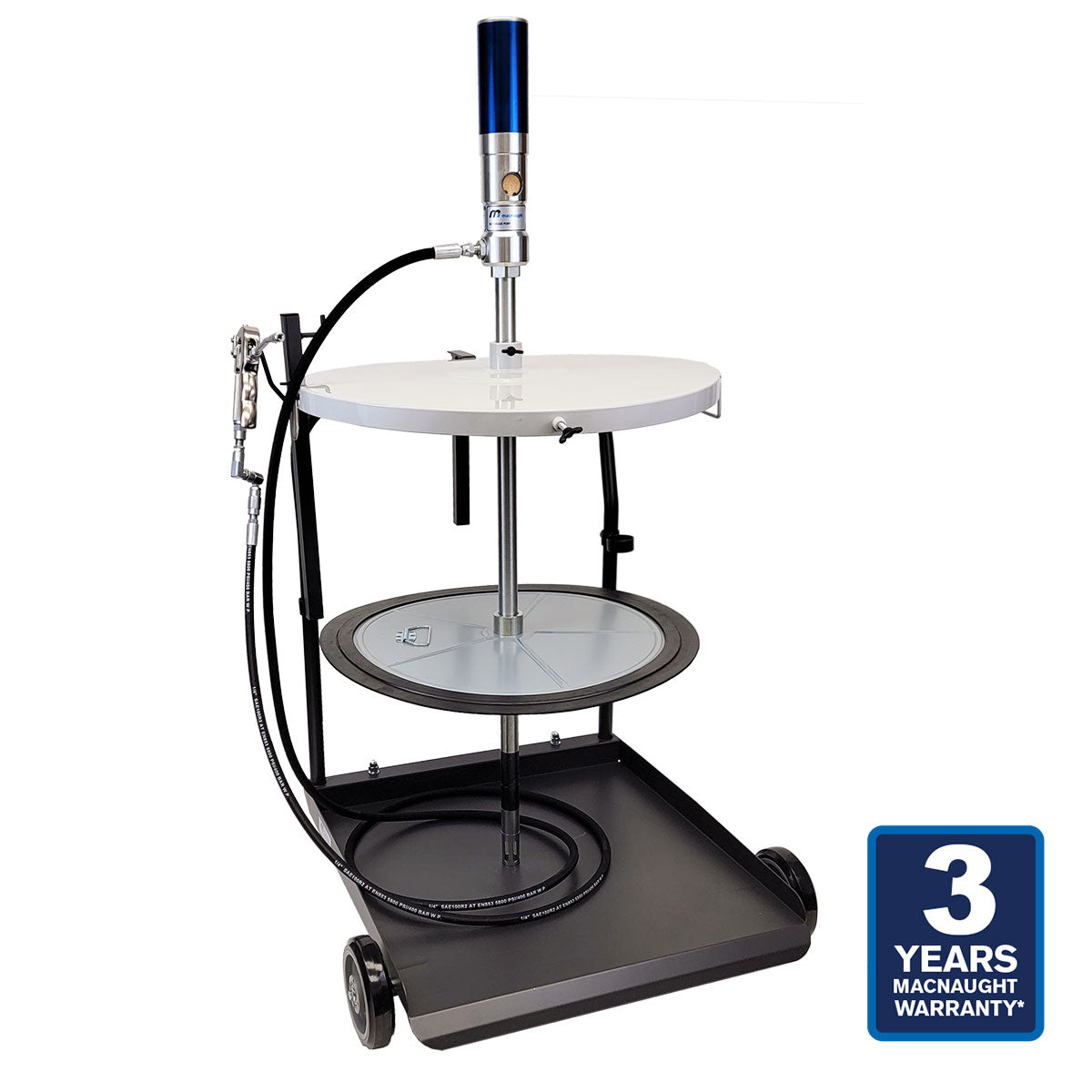 Macnaught M3 Portable 501 Grease Dispensing Kit for 55 Gallon Drums