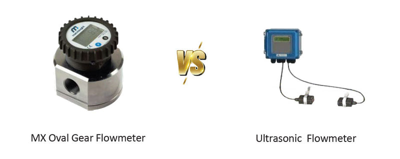 MX Oval Gear Flow Meter VS Ultrasonic Flow Meter