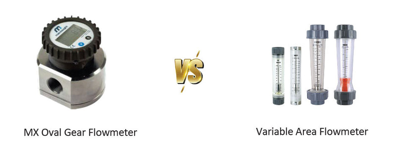 MX Oval Gear Flow Meter VS Variable Area Flow Meter