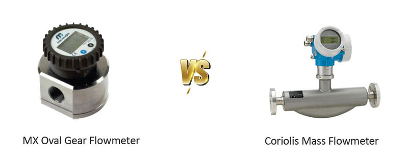 MX Oval Gear Flow Meter VS Coriolis Mass Flow Meter