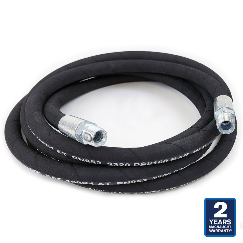 Macnaught M3 13 FT Oil Hose ¾” x ¾” for T312 Oil Pump or all R-Series Pumps PN