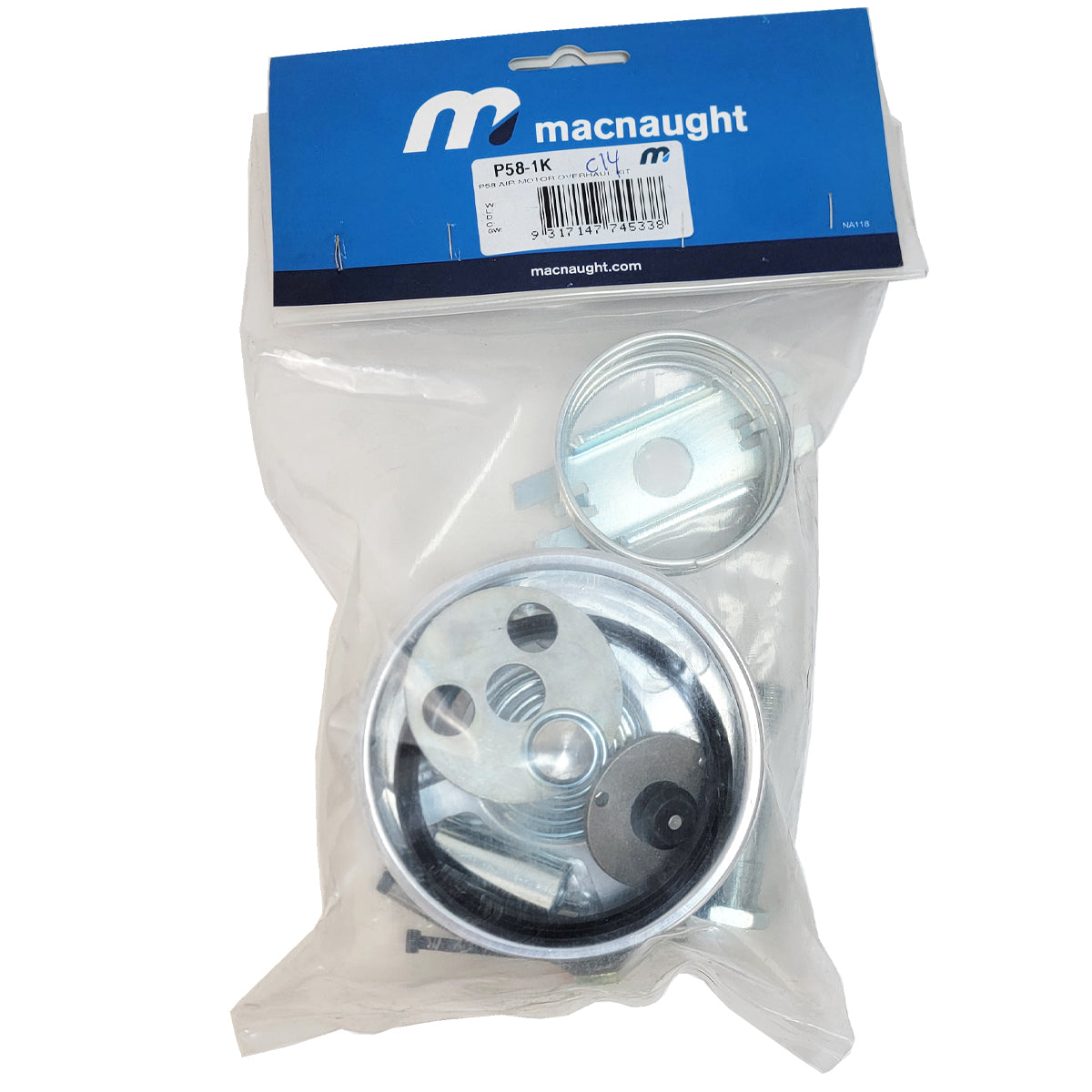 Macnaught P58 Air Motor Service Kit | Macnaught USA