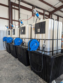 Industrial oil Hose Reel with 1/2in. x 50ft hose, 2320 PSI Shop and Truck Mount Duty  PN