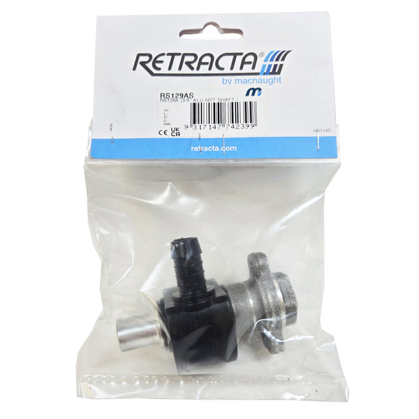 Macnaught R3 Alum Retracta 1/2" Air/Water Swivel Assy - PN# RS129AS