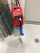 Heavy Duty Hose Reel Hot Wash 1/2 inch x 65 ft 185F MAX 150PSI Red Case