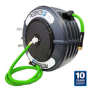Macnaught Retractable Garden Hose Reel - 60 Ft. Gray Case with 10 Years Warranty