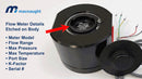 MX Positive Displacement Oval Gear Flow Meters - Max Pressure