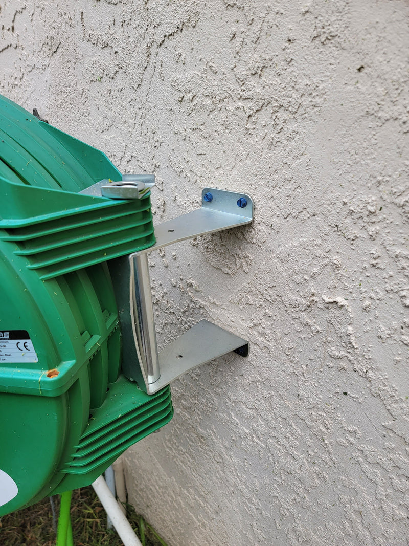 Retractable 82ft Garden Hose Reel, The First Australian Industrial-designed Garden Reel Built for The Consumer. Wall Mounted & Includes Feeder Hose.