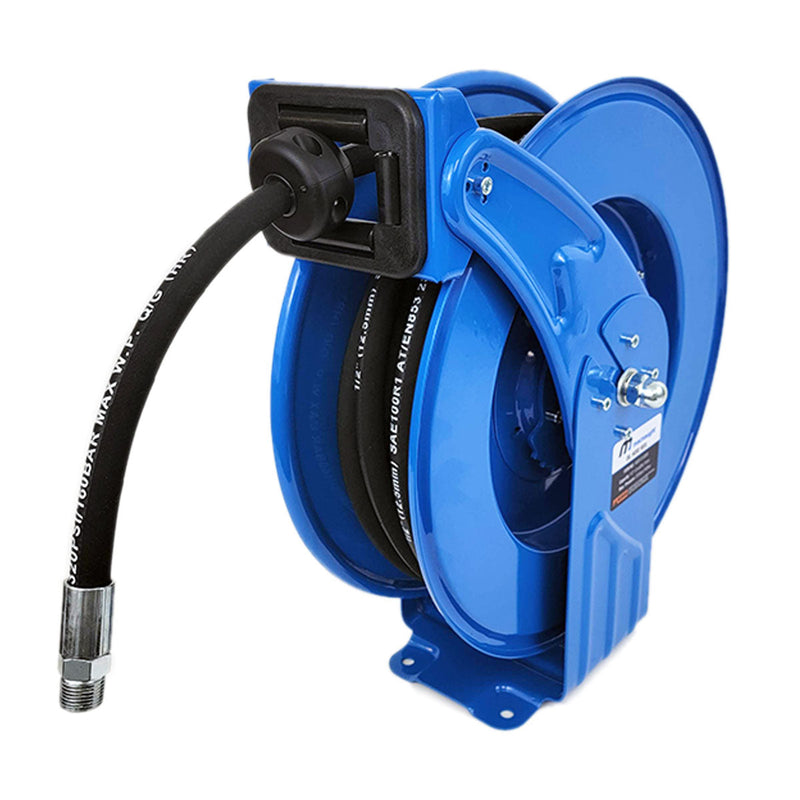 Macnaught USA Metal Retractable Oil Hose Reel | Proformance Supply