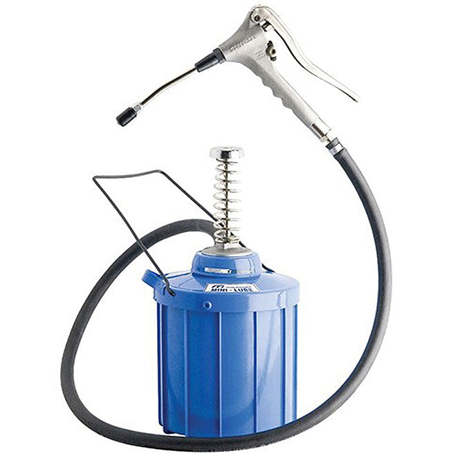 Macnaught Portable Foot Operated Grease Pump – MINILUBE + 10LB container - PN