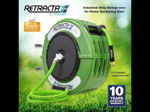 Retractable 82ft Garden Hose Reel